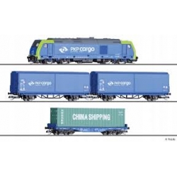 TILLIG 01400 Zestaw Startowy TRAXX towarowy PKP Cargo TT